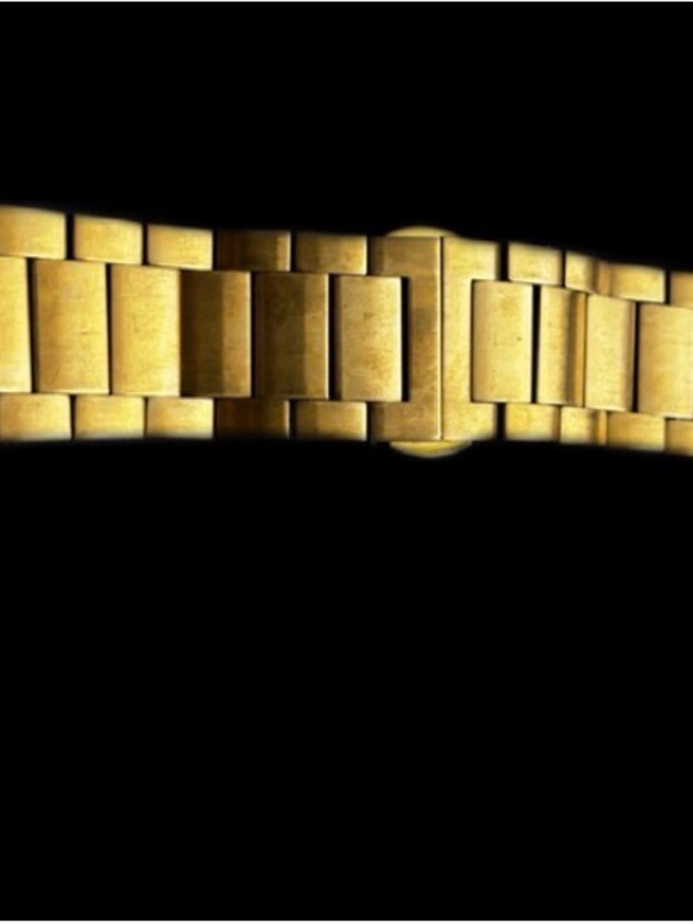 Apple Gold Stainless Steel Link Watch Band